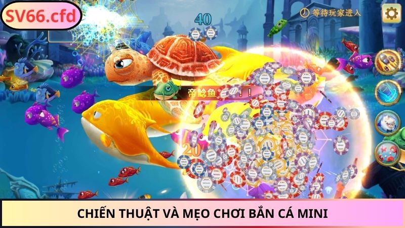 Chiến thuật và mẹo chơi bắn cá mini